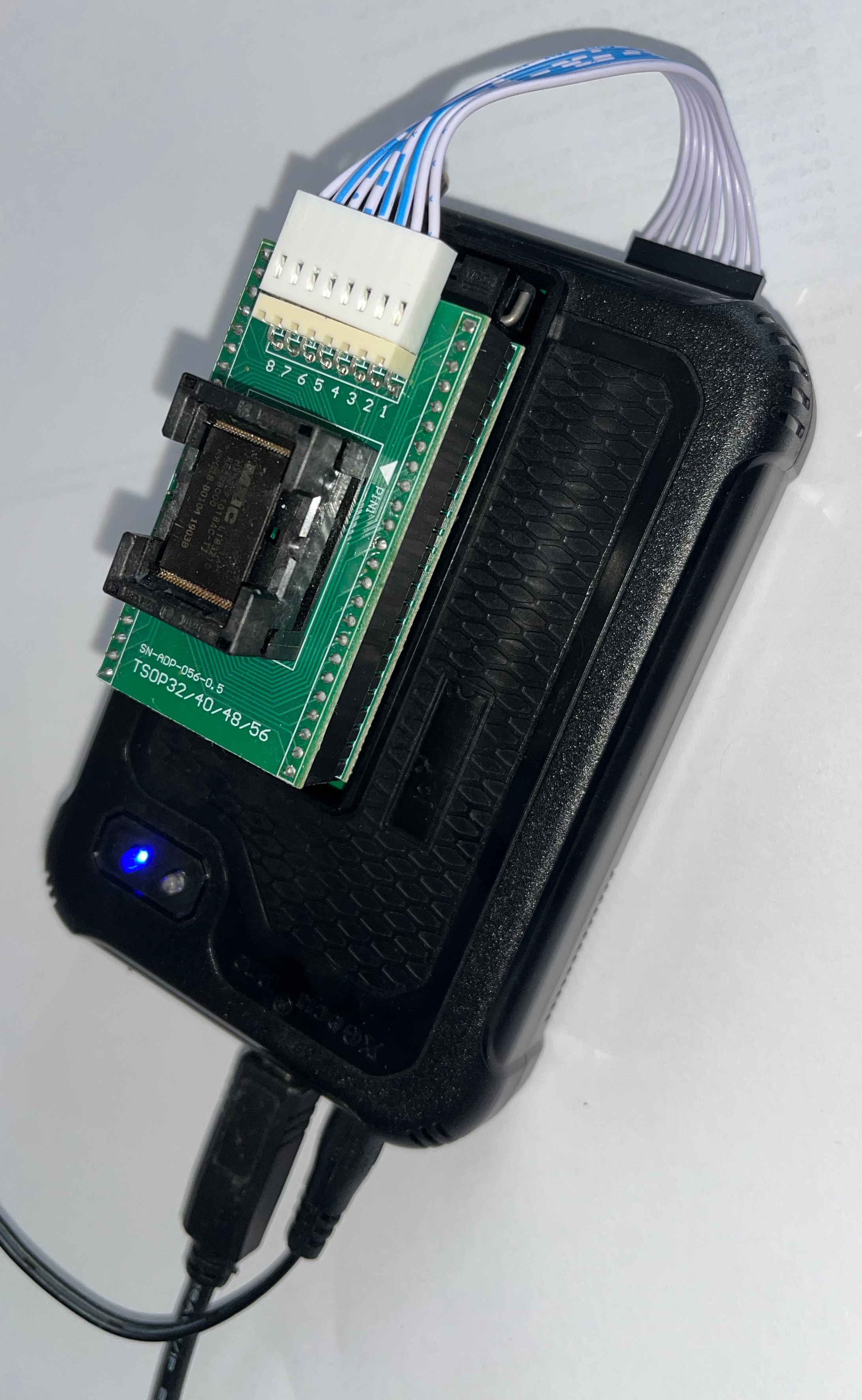 Memory chip in XGecu T56